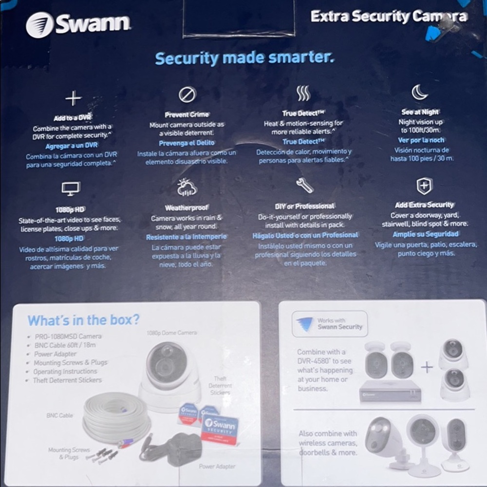 SWANN security camera - Picture 2 of 2